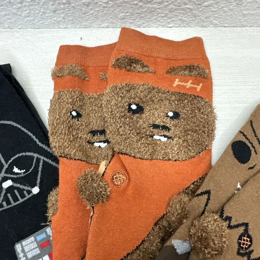 Stance Star Wars Kids Youth Casual Socks Pack Darth Vader Chewbacca Ewok